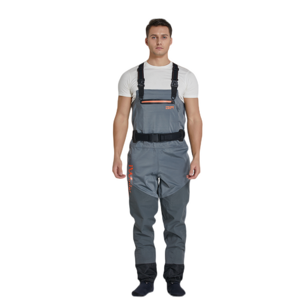  Goture Breathable Stockingfoot Fishing Chest Wader