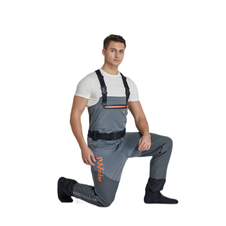 D2 Custom Chest Waders - Breathable & Stockingfoot – iWader